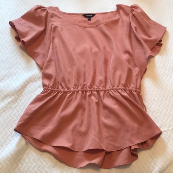 Express Tops - Express short sleeved dress shirt.